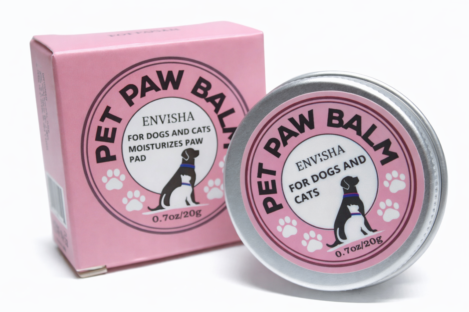 Lick Safe Pet Paw Moisturising Balm Dogs & Cats Cracked Paws Dry Skin