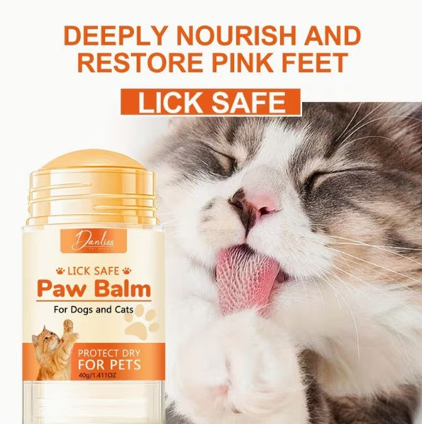 Lick Safe Pet Paw Moisturising Balm Pen Cats & Dogs Cracked Paws Dry Skin 40g
