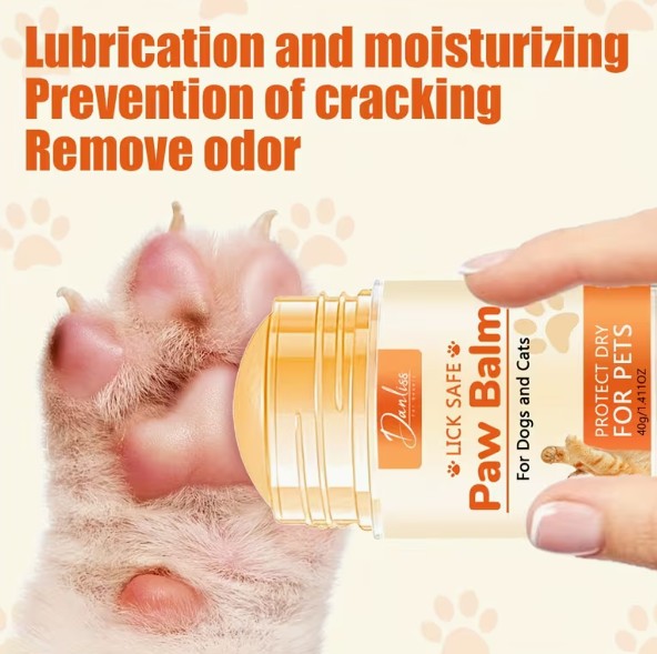 Lick Safe Pet Paw Moisturising Balm Pen Cats & Dogs Cracked Paws Dry Skin 40g