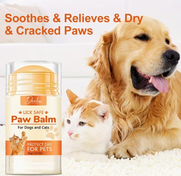 Lick Safe Pet Paw Moisturising Balm Pen Cats & Dogs Cracked Paws Dry Skin 40g