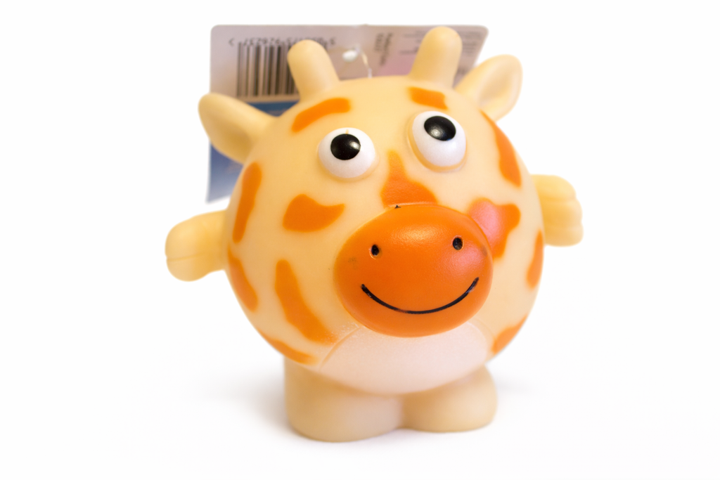 Squeaky Dog Chew Fetch Toy Safari Style: Elephant, Tiger Giraffe Puppy Toy