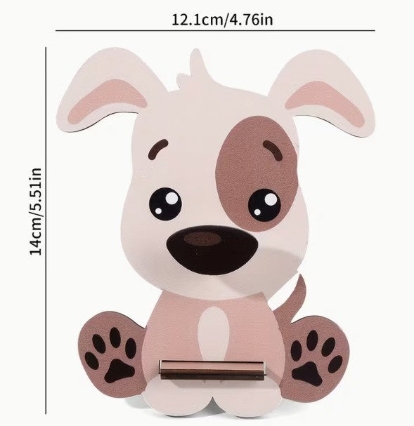 Eyeware Glassess Holder Bedside Table Glasses Holder Gift for Dog & Book Lovers