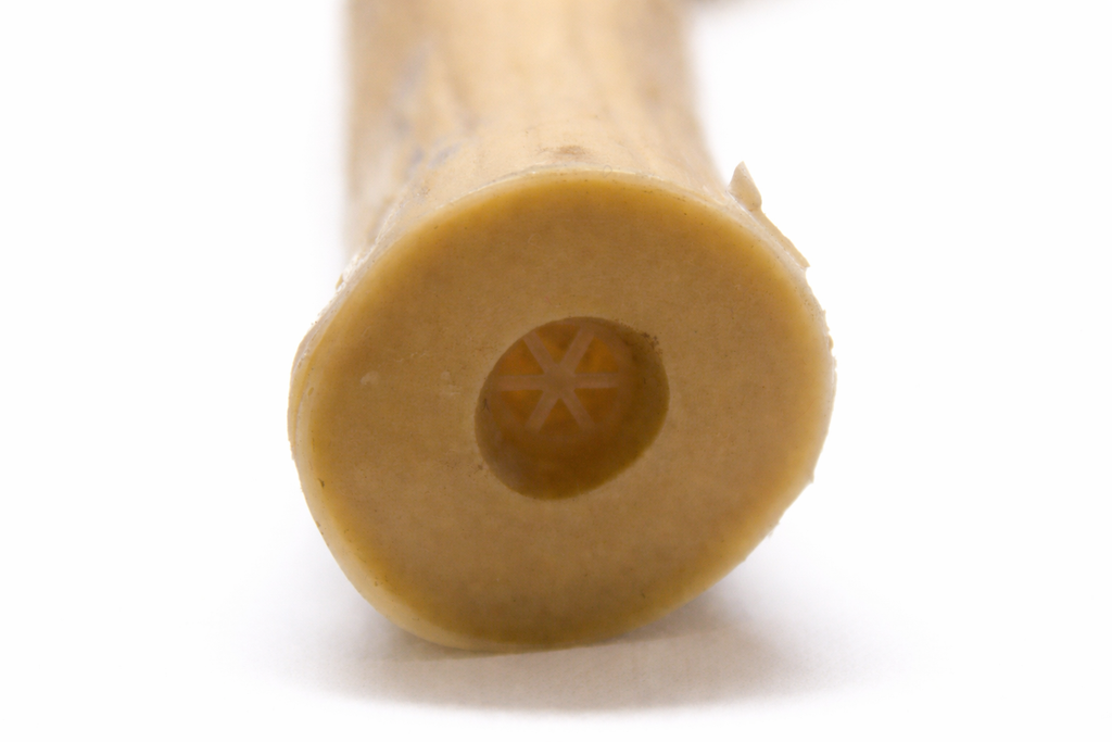 Interactive Squeaky Vinyl Dog Puppy Stick Fetch Chew Toy Random Colour Realistic