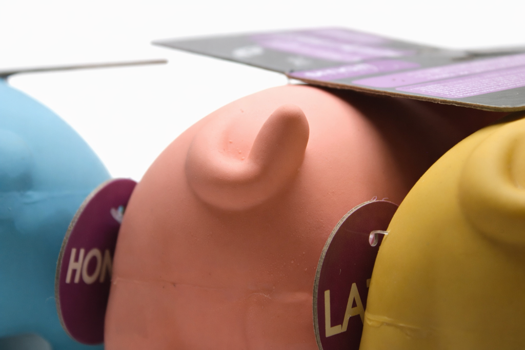 Honking Latex Dog Chew Fetch Toy:Pig Hippo Vinyl Puppy Toy with Squeak