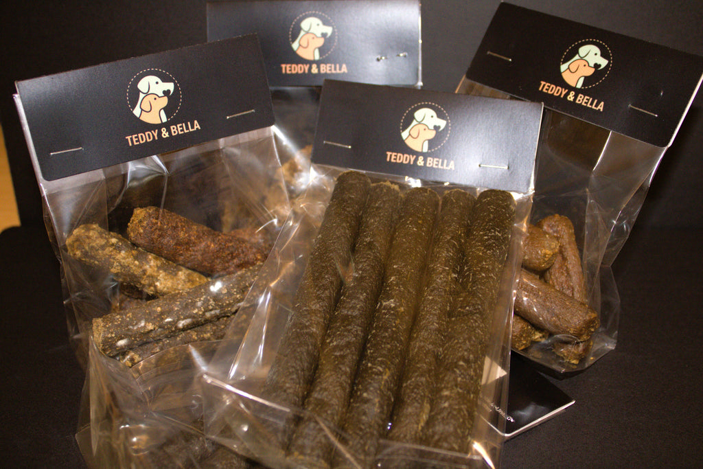 Dried MINI Liver Sausages Delicious Gourmet Dog Snack