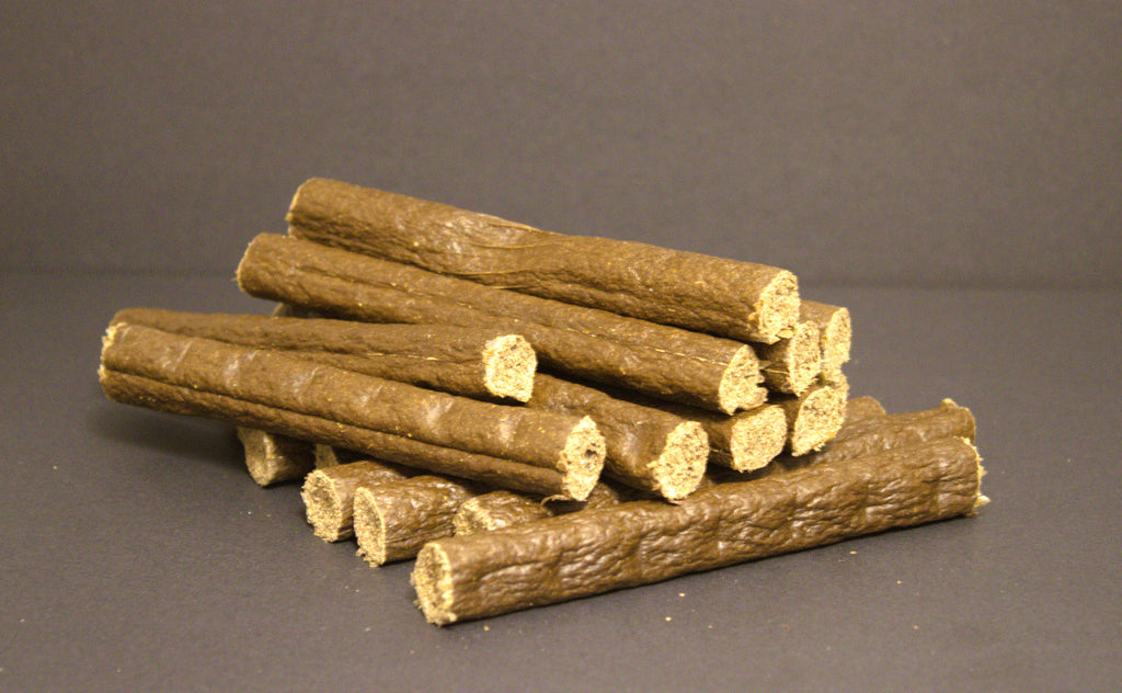 Natural Dog Pet Sausage from Local UK Farm & from Fresh Meat Tripe Salmon Lamb or Black Pudding