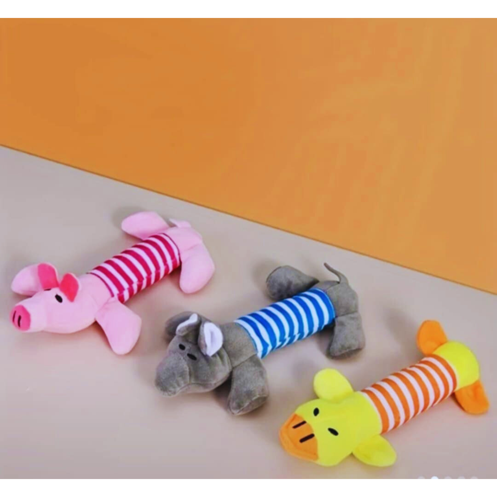 Pet/Dog Toy Blue Squeaky Plush Durable Grey/Blue ( 19/12 cm) ( 7.5/4.7 inch)