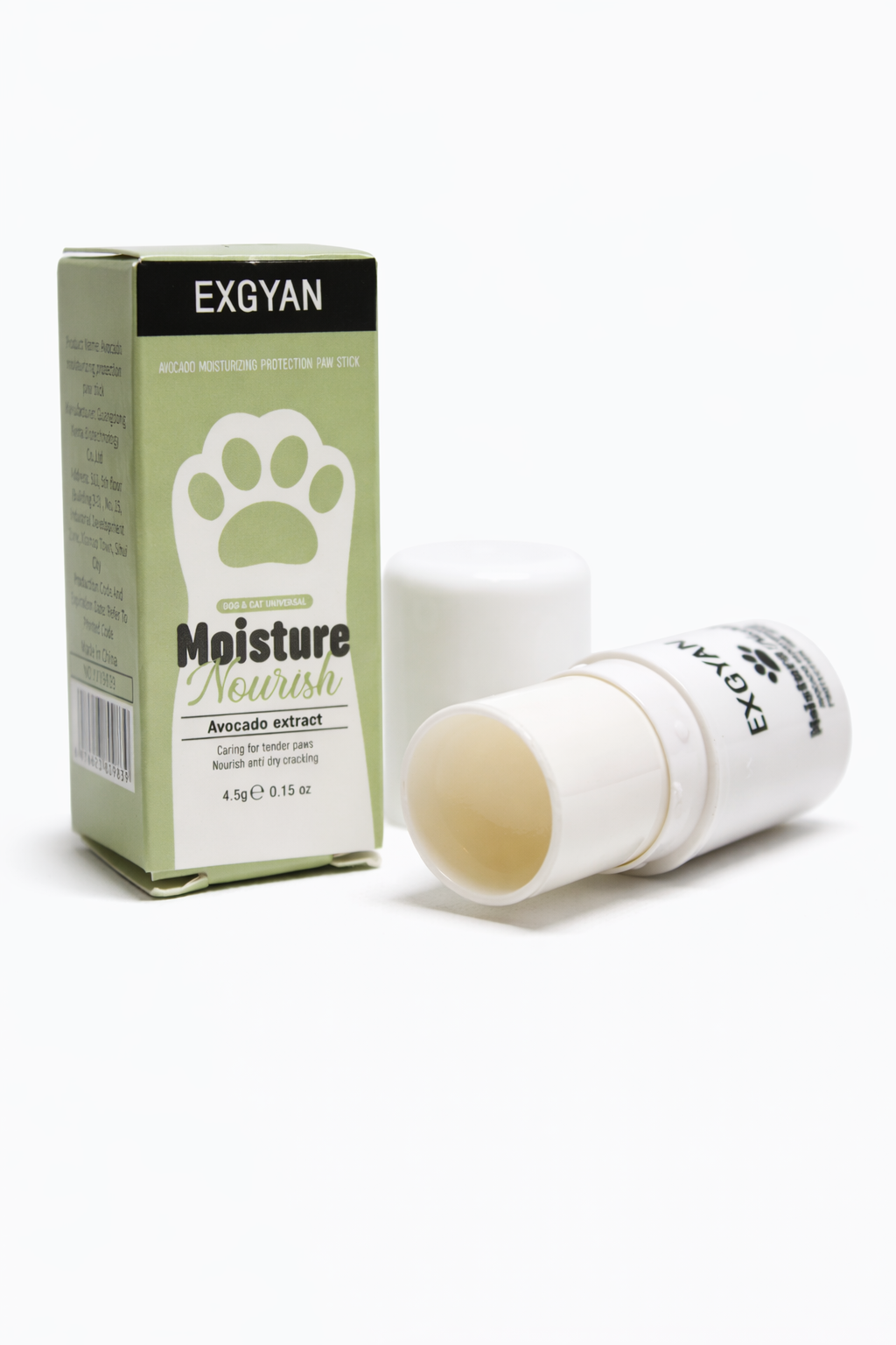 Lick Safe Pet AVOCADO Moisturising Nose & Paw Balm Dogs & Cats Cracked Dry Skin