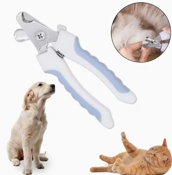 Stainless Steal Pet Nail Scissor for Dogs & Cats Ergonomic Clippers Trimming