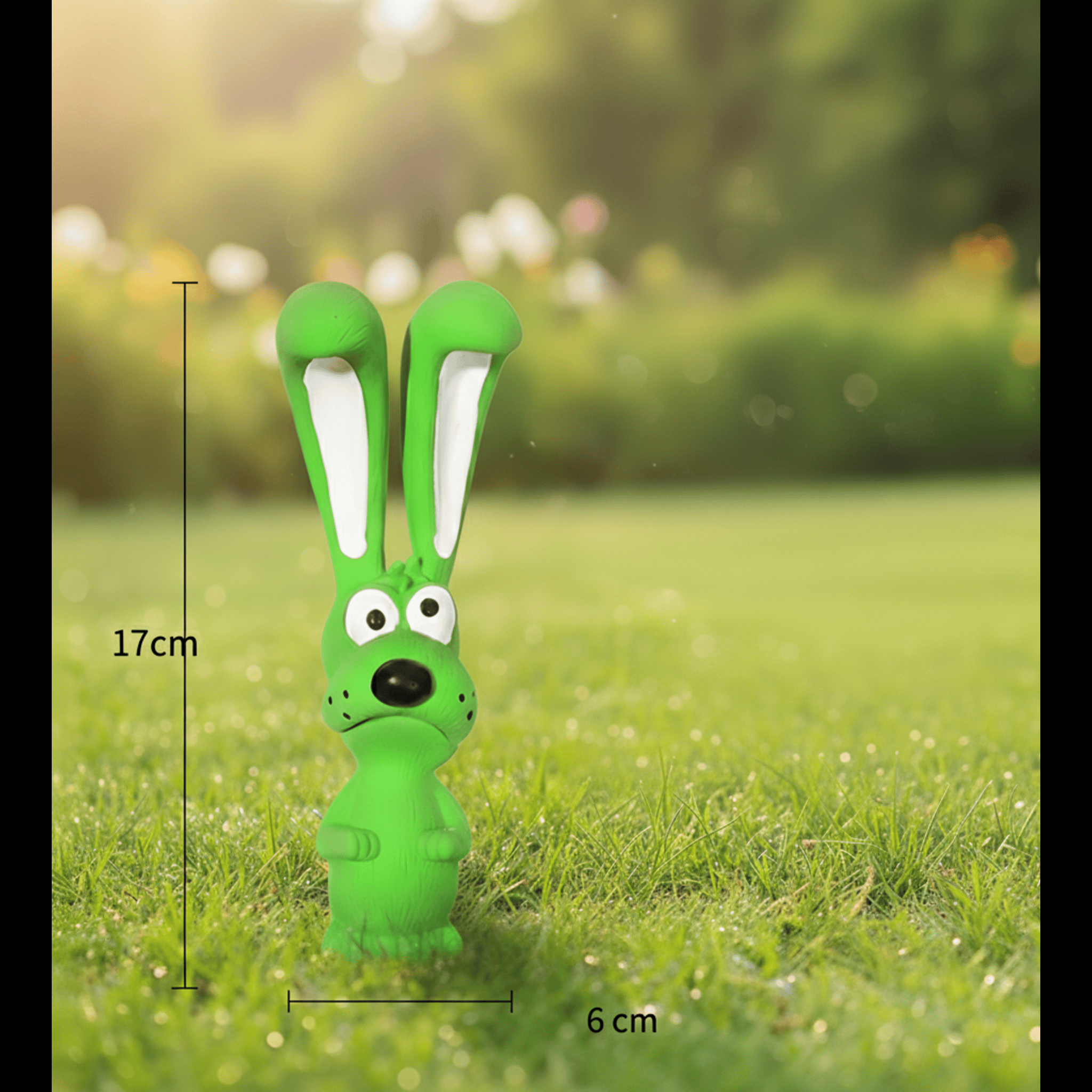 Bright & Squeaky Dog Toy Set (3-Pack) Light Chewers [Small, Medium Dogs]