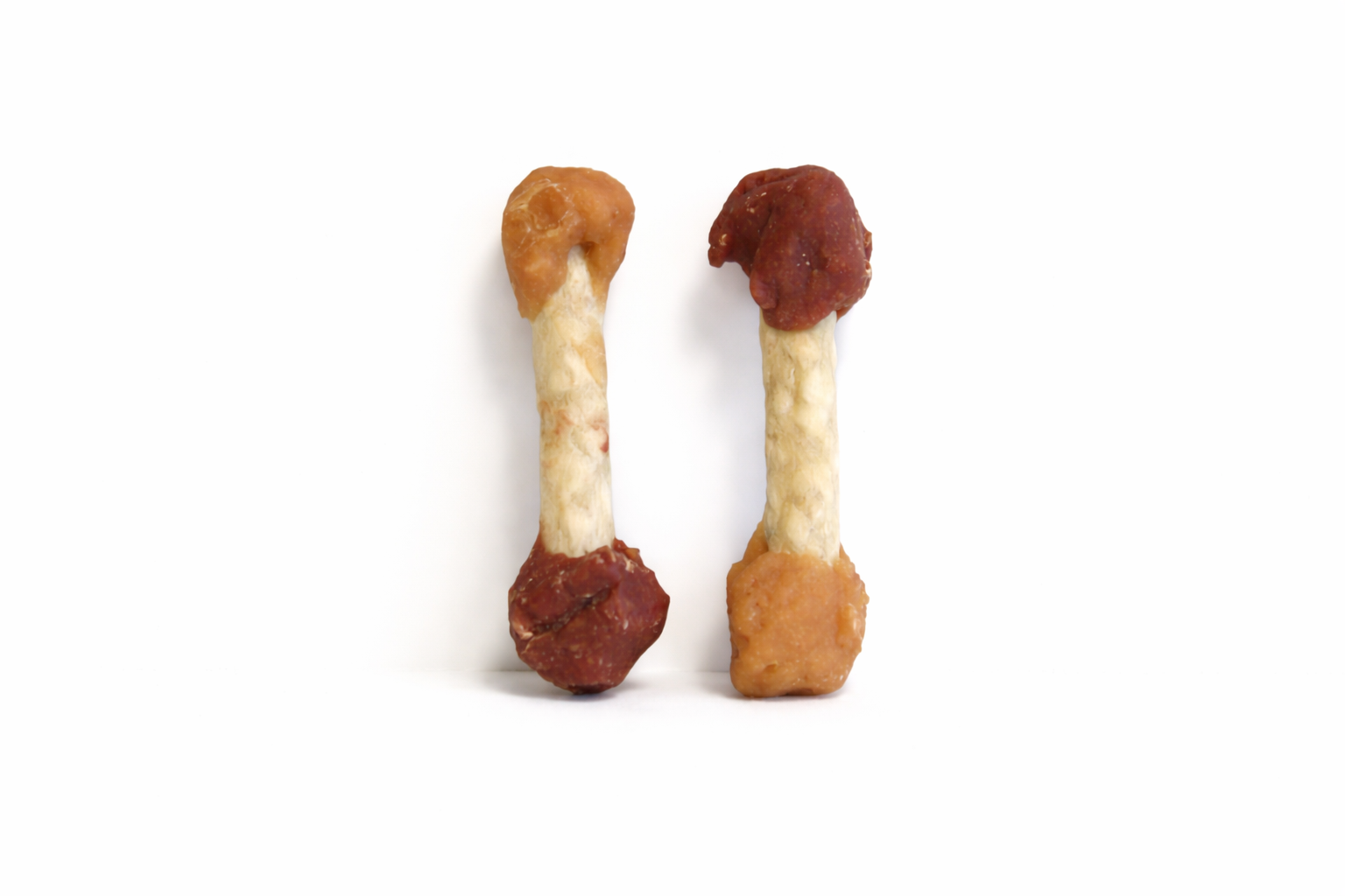 Pack of 2:  Duck & Chicken DogTreats Meaty Puppy Snack Treat