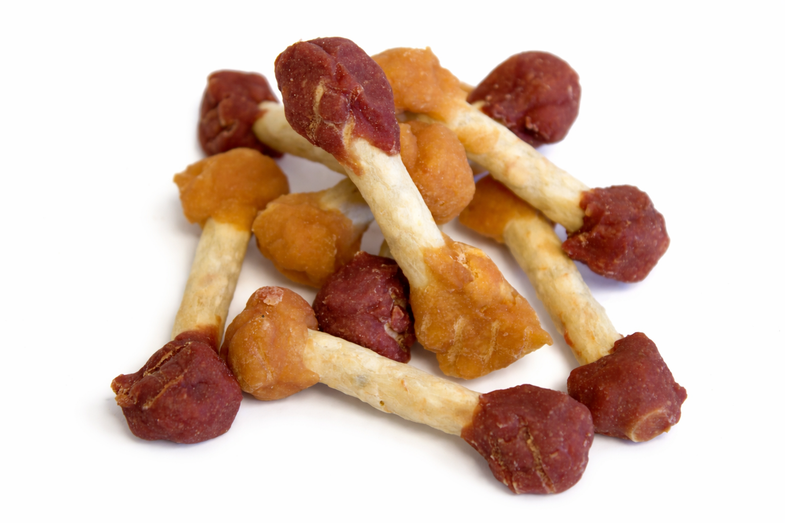 Pack of 2:  Duck & Chicken DogTreats Meaty Puppy Snack Treat