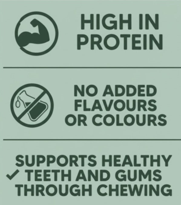 Natural Dog Treat Chew Buffalo/Beef Sticks TRIPE Protein Meaty Jerky