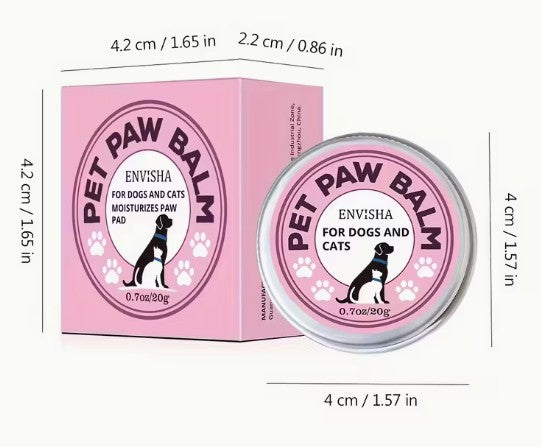 Lick Safe Pet Paw Moisturising Balm Dogs & Cats Cracked Paws Dry Skin