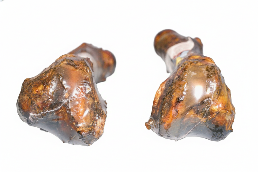 Large Roasted Dog Bones Pack Of 2 Natural Treat Chew Snack