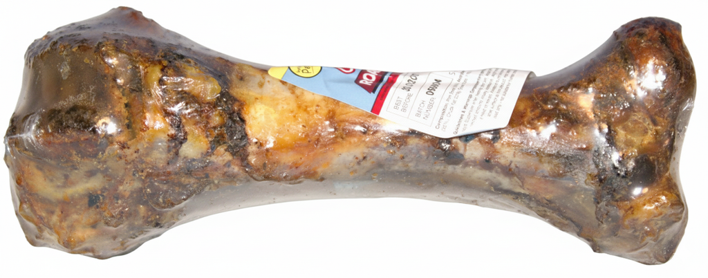 Large Roasted Dog Bones Pack Of 2 Natural Treat Chew Snack