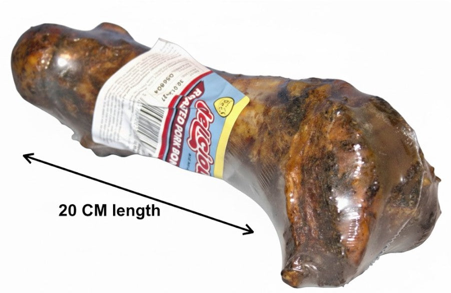 Large Roasted Dog Bones Pack Of 2 Natural Treat Chew Snack