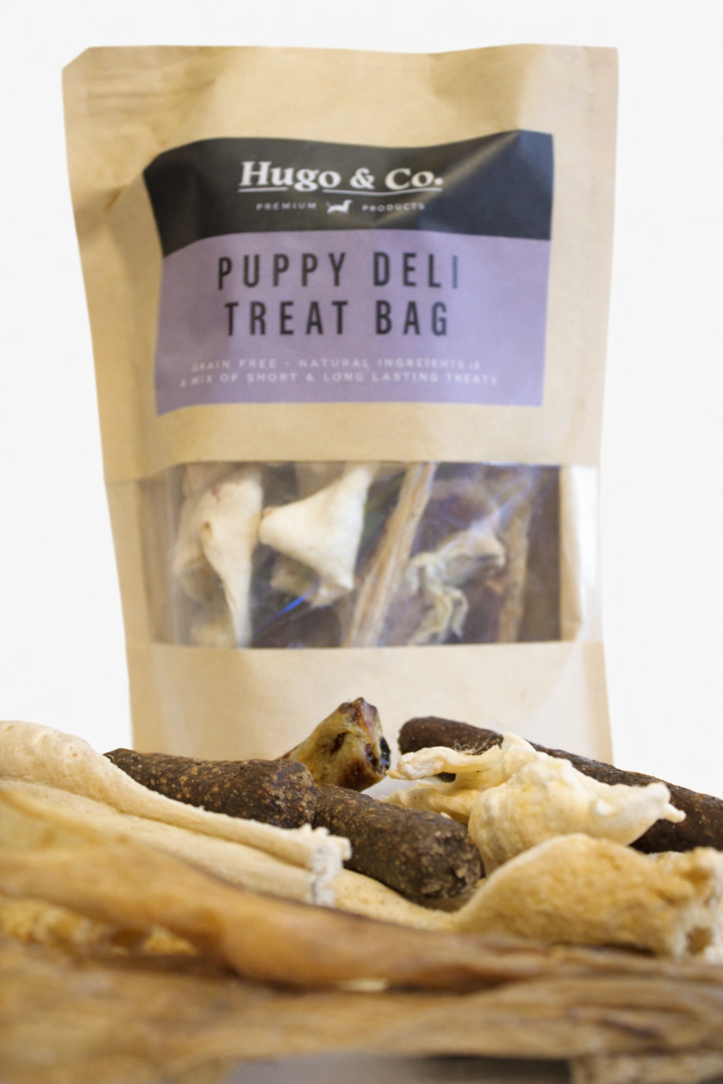 Premium Puppy Deli Natural Treat Bag Quality