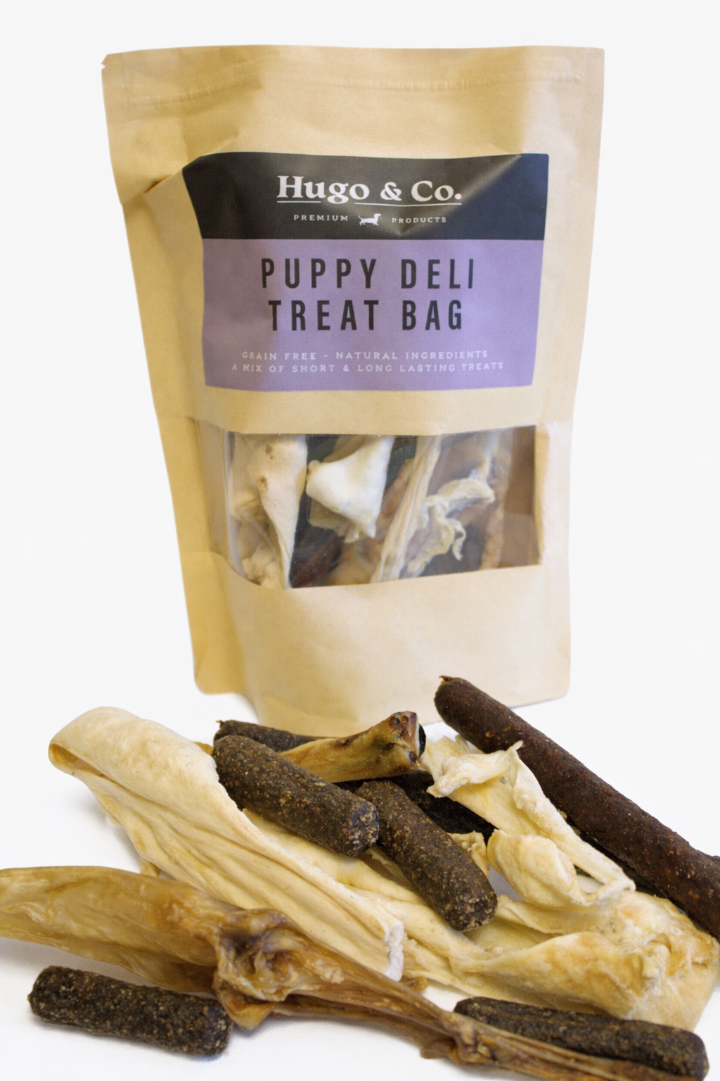 Premium Puppy Deli Natural Treat Bag Quality