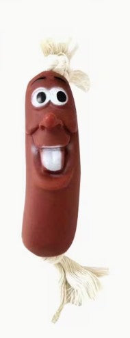 4 Sausages Dog Toy Sausage Puppy Chew Toy Interactive Novelty Toy