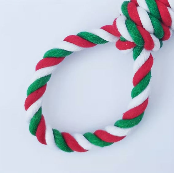 Interactive Dog Toy Tug Rope of War Pull Rope 30CM