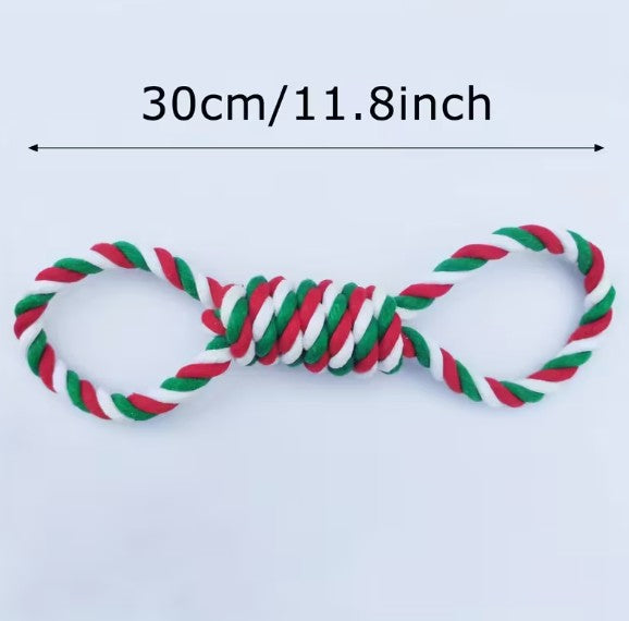 Interactive Dog Toy Tug Rope of War Pull Rope 30CM