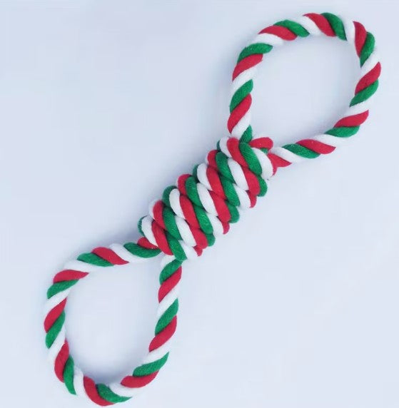 Interactive Dog Toy Tug Rope of War Pull Rope 30CM