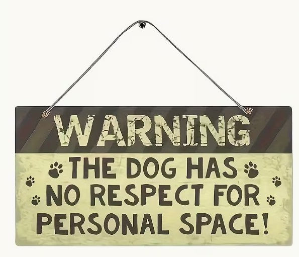 A Dog Lover Wooden Wall Sign Gift Various Quotes Novelty Sign